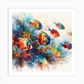 Deep Sea Dreamscape Art Print