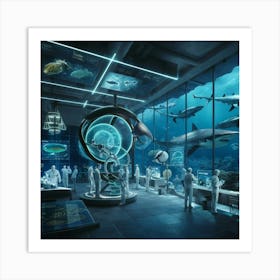 Museum Of The Ocean Art Print