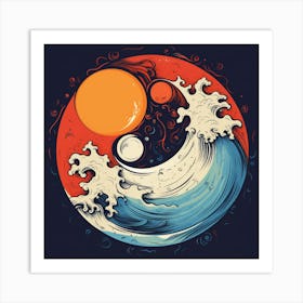 Yin And Yang 1 Art Print