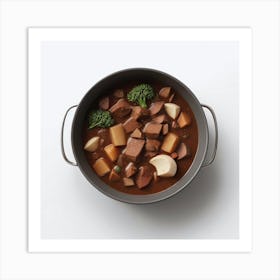 Stew In A Pot Art Print