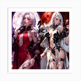 Sexy Vampires Art Print