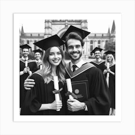 Memorial - PhD ceremony Art Print