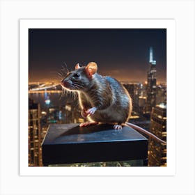 Rat City Art Print