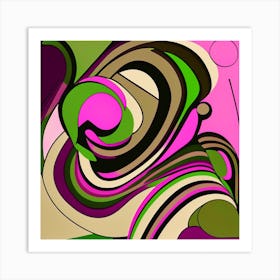 Abstract Painting 6 Art Print