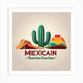 Mexican Tourism Logo Art Print