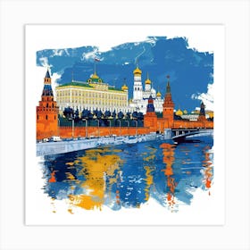 Moscow Kremlin 4 Art Print