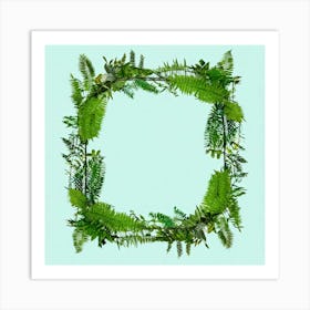 Fern Frame 4 Art Print