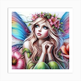 Fairy 26 Art Print