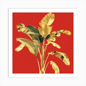 Banana Leaves 31 Art Print