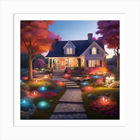 House In The Woods 6 Art Print