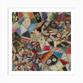 Patchwork Quilt Art Print