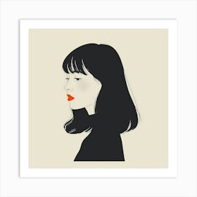 Portrait Of A Woman 150 Art Print