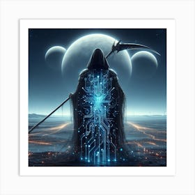 Grim Reaper 10 Art Print