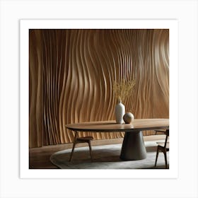 Wavy Wall 26 Art Print