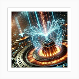 Nebula Interdictor Emp Pulse Emitters 1024 Art Print