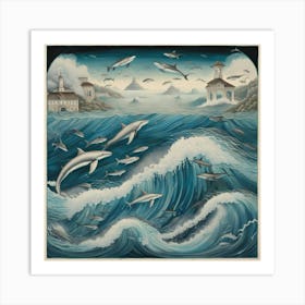 The Ocean Art Print