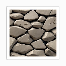 Stone Wall 84 Art Print