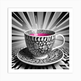 Tea Art 380 Art Print