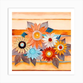 Sunflowers 1 Art Print