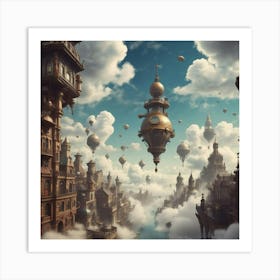 Fantasy City Art Print