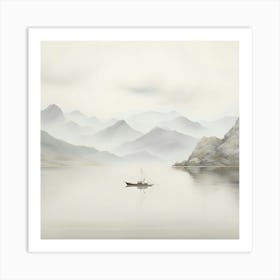 Asian Landscape Art Print