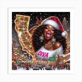 Compton Diva Art Print