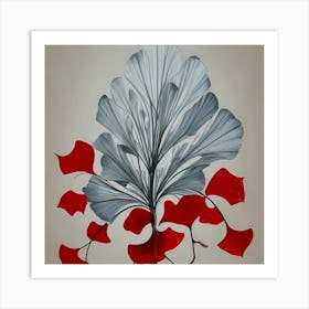 Ginkgo Leaf Art Print