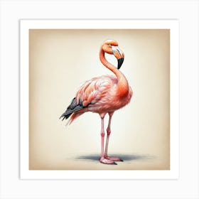 Flamingo 57 Art Print