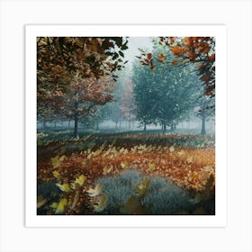 Autumn Forest 2 Art Print