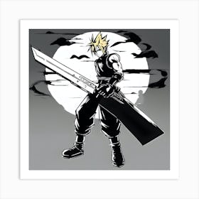 Cloud Strife - Final Fantasy VII Art Print