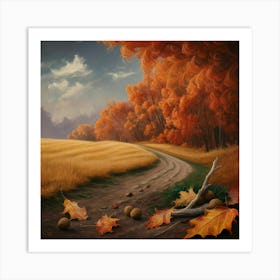 Autumn Landscape Art Print