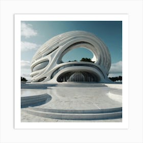 Future Concept Architecture Art Print Art Print