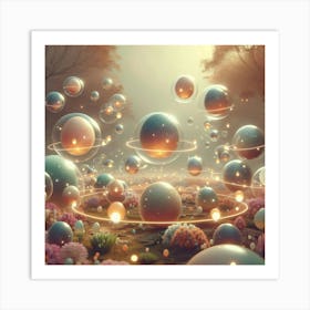 Spheres Art Print