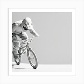 Bmx Rider Art Print