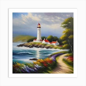 Lighthouse 7 Art Print