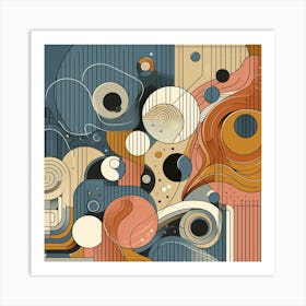 Peinture abstraite Art Print