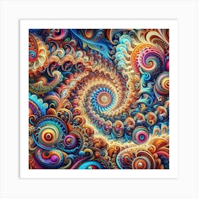 Fractal Art Art Print