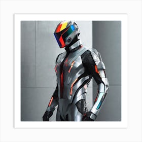 Futuristic Suit 2 Art Print