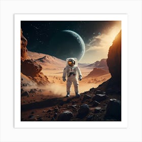 Space Exploration Art Print