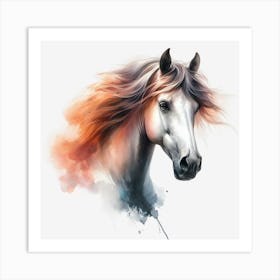 Horse Head Art Print