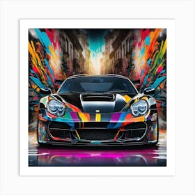 Porsche 911 Art Art Print