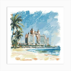 Atlantis Hotel Art Print