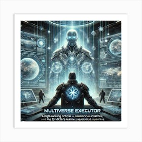 A Depiction Of A Multiverse Executor, A High Ranki Art Print