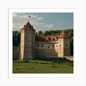 Castle - Castle Stock Videos & Royalty-Free Footage Art Print