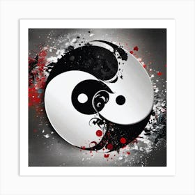 Yin Yang 53 Art Print