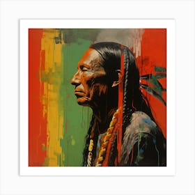 Native American Man 1 Art Print