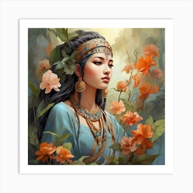 Egyptian Woman Art Print