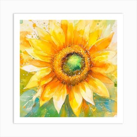 Sunflower Art Print