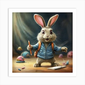 Bunny Rabbit 12 Art Print