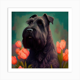 Schnauzer Art Print